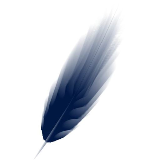 Refreshing Law blue feather logo